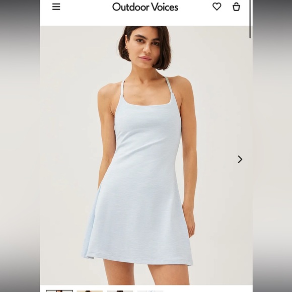 Outdoor voices TechSweat™ Move Free Dress nwt - Picture 1 of 4